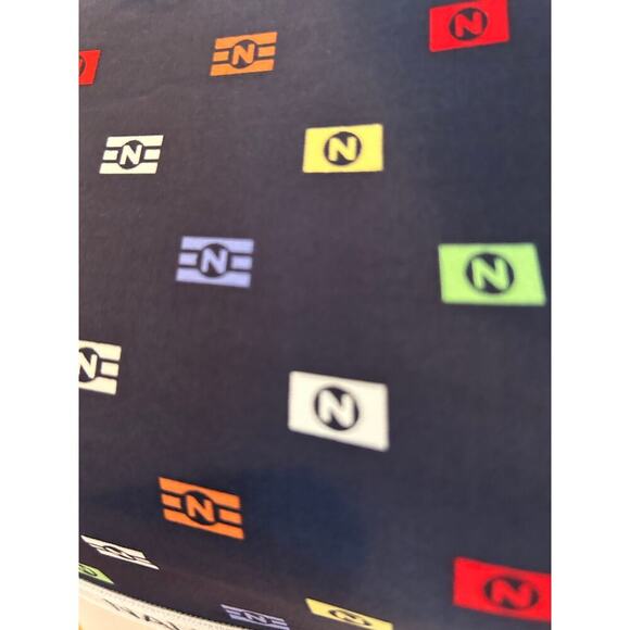 Nautica Intimates Sports Bra - Blue, White & Red - Large - Picture 3 of 6